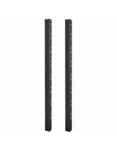 Canalina Passacavi Verticale Armadi Link 42U Larghi 800 Mm Colore Nero