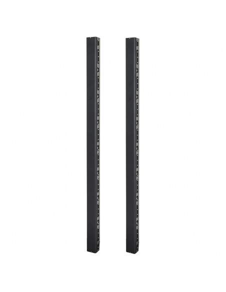 Canalina Passacavi Verticale Armadi Link 42U Larghi 800 Mm Colore Nero