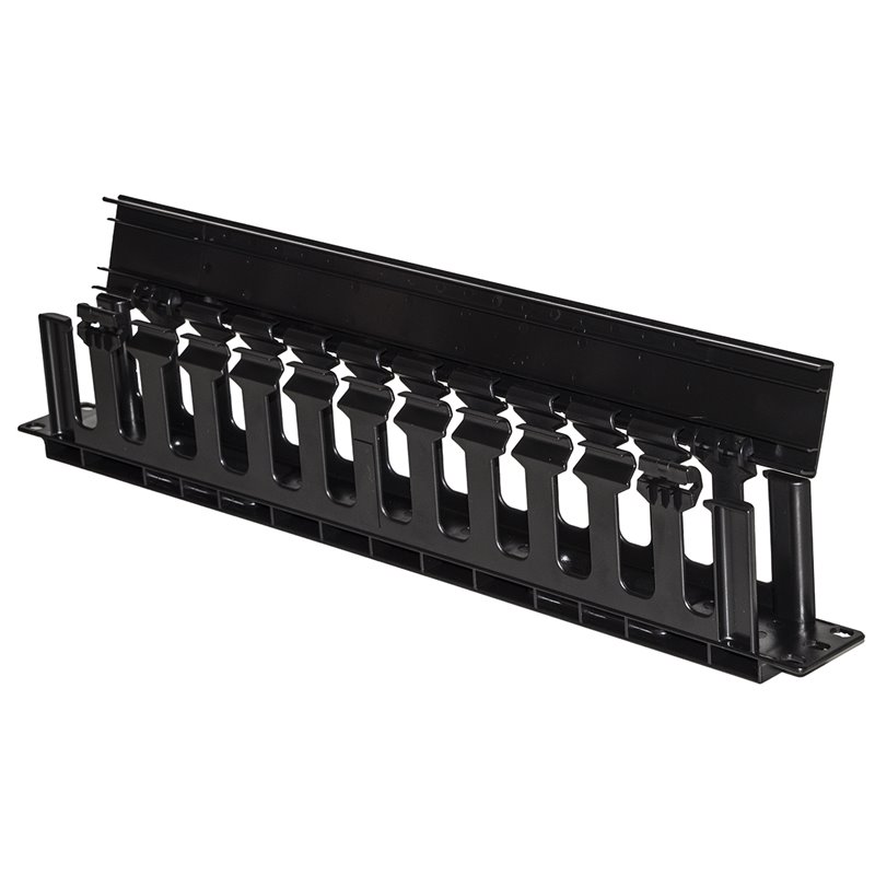 5 Ganci Guidacavi Per Rack 19" - Organizzazione Cavi In Plastica