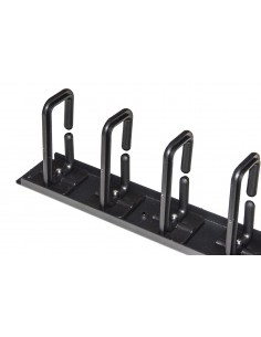 Coppia Passacavi Verticali 1U Cm Altezza 86,5 Nero 2