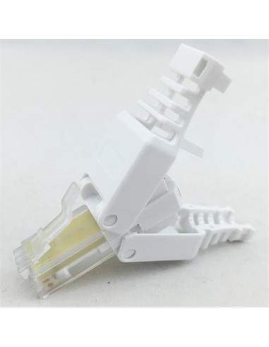 Connettore 8 Poli Cat 5E Utp Non Schermato Rj45 Tooless Maschio