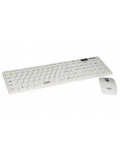 Tastiera Slim E Mouse Combo Wireless Bianca Link - 1
