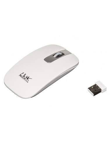 Tastiera Slim E Mouse Combo Wireless Bianca Link - 4