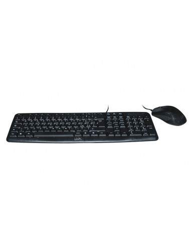 Kit Tastiera E Mouse Con Cavo Usb DIGITUS - 1