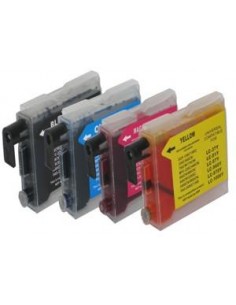 28ML Brother Comp LC51 LC970 LC1000 Ciano Alta Capacita Brother - 1