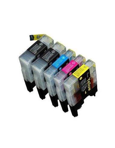 10ML Com per J525W J925DW J430W  J6510DW,J6910DW. LC-1240Y Brother - 1