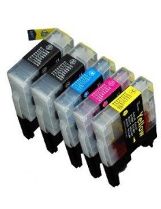 10ML Com per J525W J925DW J430W  J6510DW,J6910DW. LC-1240C Brother - 1