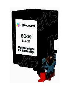 38ML Rigenerata Canon BJC 2000/2010/4000- Nera  BC-20 BX-20 Canon - 1