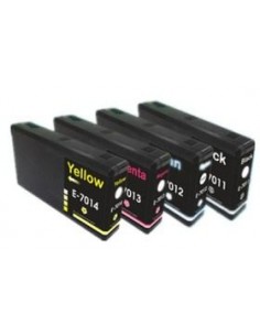 72ML Compatibile Workforcepro 4015DN,4515DN,4525DNF.Black neutra - 1