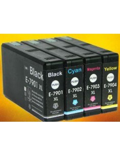 18ML Magente Compa WF4630,4640,5110,5190,5620,5690-2K79XL Epson - 1