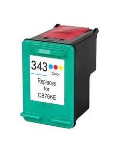 18ml RIG.HP Desk Jet 460XX/5740/5745/6520 -C8766E 343 ALTA  HP - 1