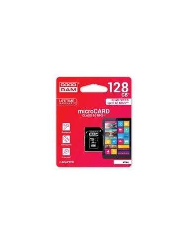 microSD 128GB CARD class 10 UHS I + adapter - retail blister Goodram - 1