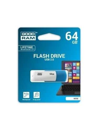 Pendrive GoodRAM 64GB UCO2 MIX USB 2.0 - retail blister Goodram - 1