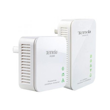 Tenda 300Mbps WiFi Powerline Extender Starter Kit 2 Units Tenda - 1