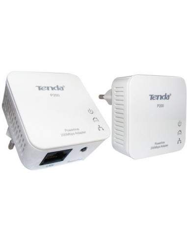 Tenda P200 Powerline Kit 2 Mini Adapter Up to 200Mbps Tenda - 1