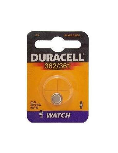 10 pile a bottone Duracell D362/361 1x 1,5volt - 10 blister Duracell - 1