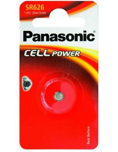 12 pile bottone SR626 1,5v Panasonic - 12 blister