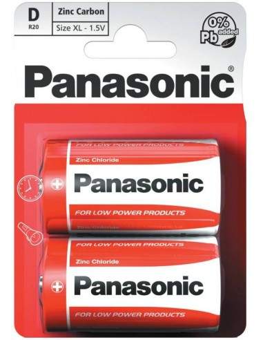 24 pile R20RZ torcia 2x 1,5v PANASONIC ZC - 12 blister