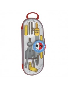 Kit compassi Studio Koh-l-Noor - kit 7 pz - L 133 mm - HD8207