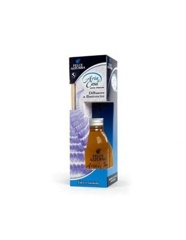 Felce Azzurra Diffusore a Bastoncini 200 ml - Talco e Lavanda - Aria di Casa - 0026