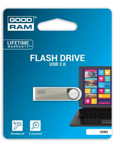 Pendrive GoodRAM 64GB UNN2 metal USB 2.0 - retail blister Goodram - 1