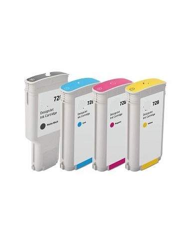 130ml Yellow compa Hp Designjet T730 ,T830 728Y HP - 1