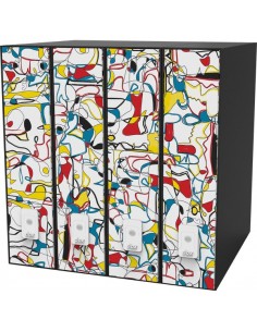 Registratore Dox 2 Infinity Dox - fantasia - D26209 Esselte - 1 2