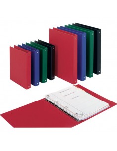 Raccoglitori Daily Esselte - 4 anelli a D sul quadrante - Ø 50 mm - 22x30 cm - blu - 395698500