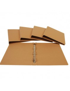 Raccoglitore 4 anelli linea ecologica Euro-Cart - dorso 4 cm - CAECO04-30AV
