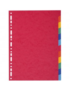 Divisori In Cartoncino Riciclato Forever® Exacompta - 220 G/Mq - A4 Maxi - 6 - 2106E