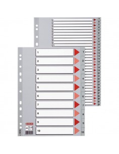 Rubriche numeriche in PPL Esselte - 10 tasti - 100105