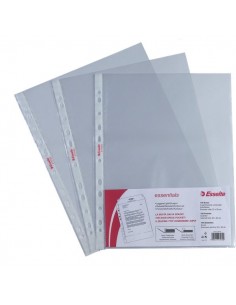 Buste perforazione universale Copy Safe Esselte - 22x30cm -goffrata antiriflesso- 392797000 (conf.100)
