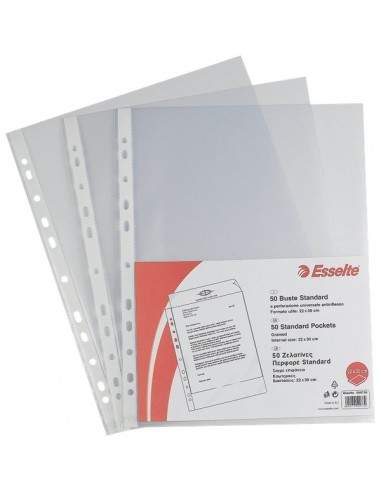 Buste a foratura universale Copy Safe Esselte - Standard A4 goffrata - 395613300 (conf.200)