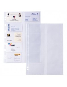 Buste trasparenti Atla Card Sei Rota - per biglietti da visita - 662131 (conf.10)