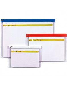Buste con chiusura a zip Rexel - A5 - 16120AS