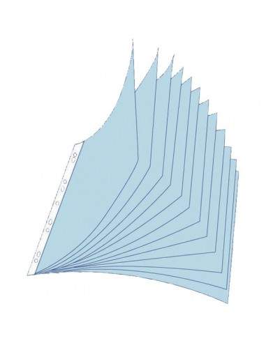 Sistema Jowarel Exacompta - Fascicolo di ricambio 10 buste - 88040E Exacompta - 1