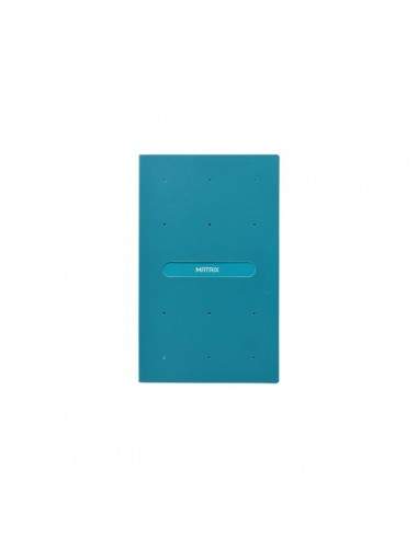 Portabiglietti da visita Matrix Favorit in ppl - blu - 12x20 cm - 400101765
