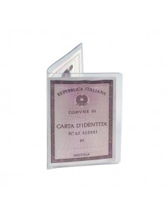 Porta carta d'identità Favorit - 16x11,5 cm - 1 spazio - 100500073 (conf.50)
