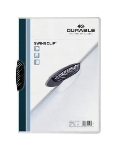 Cartellina Swingclip Durable - 3mm - 30 fogli - assortiti - 2284-00 (conf.5)