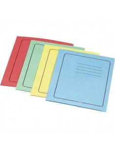 Cartelle manilla 3 lembi ad alto spessore Esselte - rosso - 551330 (conf.25)