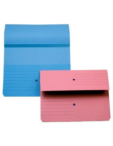 Cartelline canguro 4company - rosa 32,5x25,5 cm woodstock 225 g/mq - 3240 03 (conf.10) 4company - 1