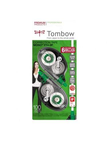 Correttore a nastro Mono Tombow - 4,2 mm - 10 m. - PCT-YT4-2P (conf.2)