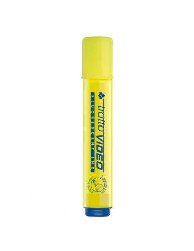 Evidenziatore Tratto Video - giallo - 1- 5 mm - 830201 (conf.12) Tratto - 1