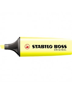 Scatola cartone evidenziatori BOSS® ORIGINAL - giallo - 2-5 mm - 70/24 (conf.10)