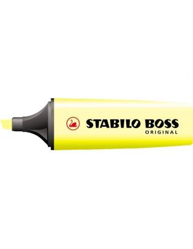 Scatola cartone evidenziatori BOSS® ORIGINAL - giallo - 2-5 mm - 70/24 (conf.10)