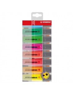Astuccio in plastica evidenziatori BOSS® ORIGINAL - assortiti - 2-5 mm - 70/8 (conf.8)