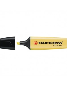 Evidenziatore Stabilo Boss Pastel - banana - 70/144 (conf.10)