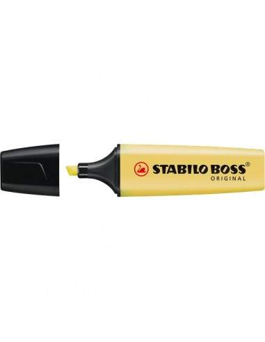 Evidenziatore Stabilo Boss Pastel - banana - 70/144 (conf.10)