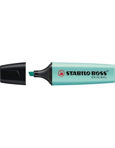 Evidenziatore Stabilo Boss Pastel - carta di zucchero - 70/113 (conf.10)