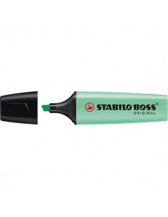 Evidenziatore Stabilo Boss Pastel - menta - 70/116 (conf.10)